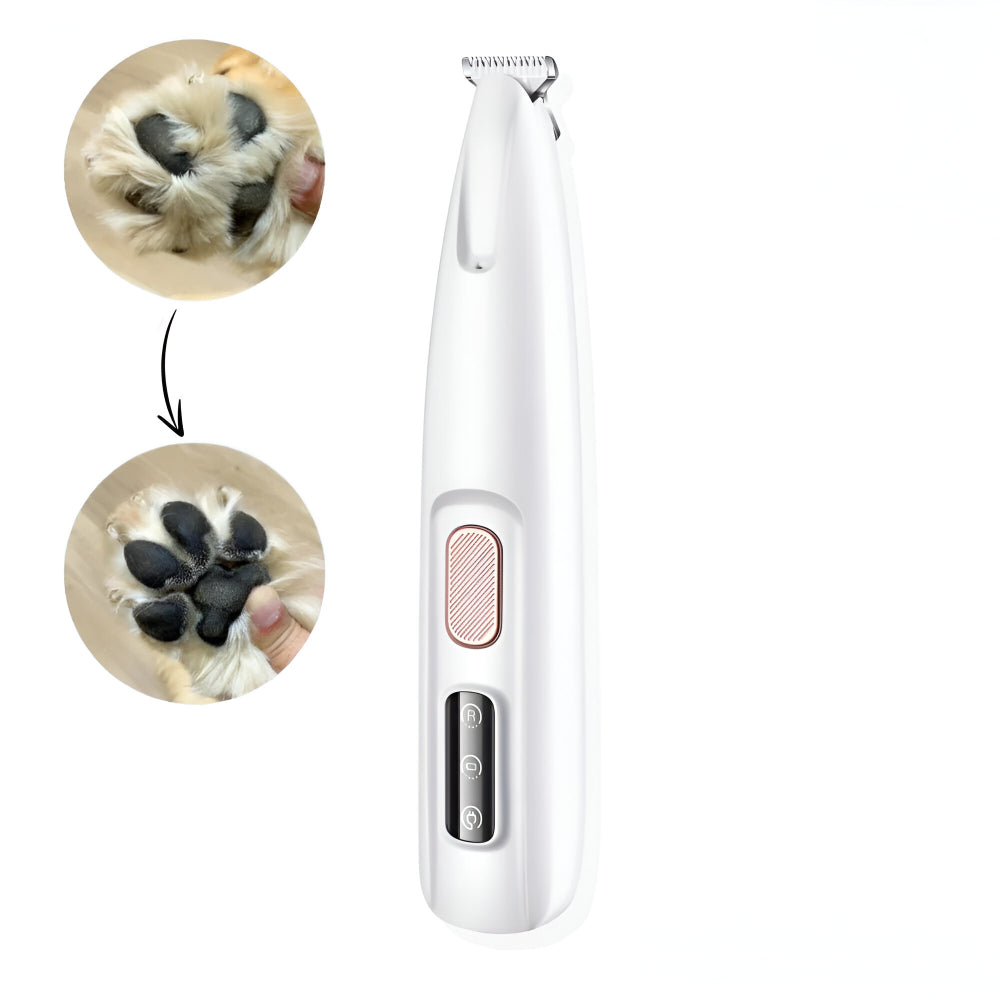 Dog Paw Trimmer Rechargeable Quiet Grooming Tool for Pet Care