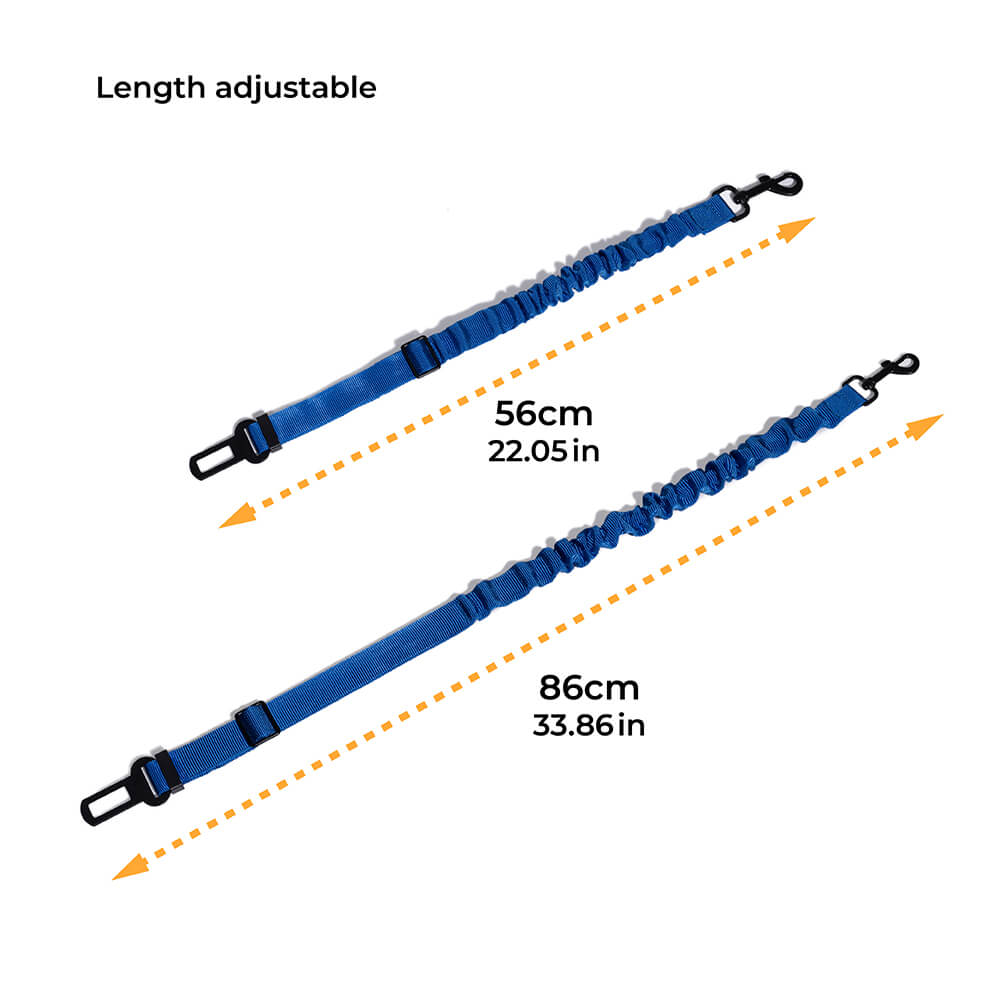 Dog Seat Belt Harness with Reflective Design for Safe Car Travel 3