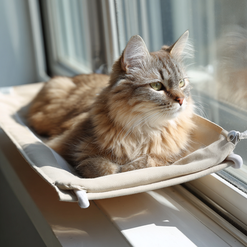 Hammock for Cats in the Window