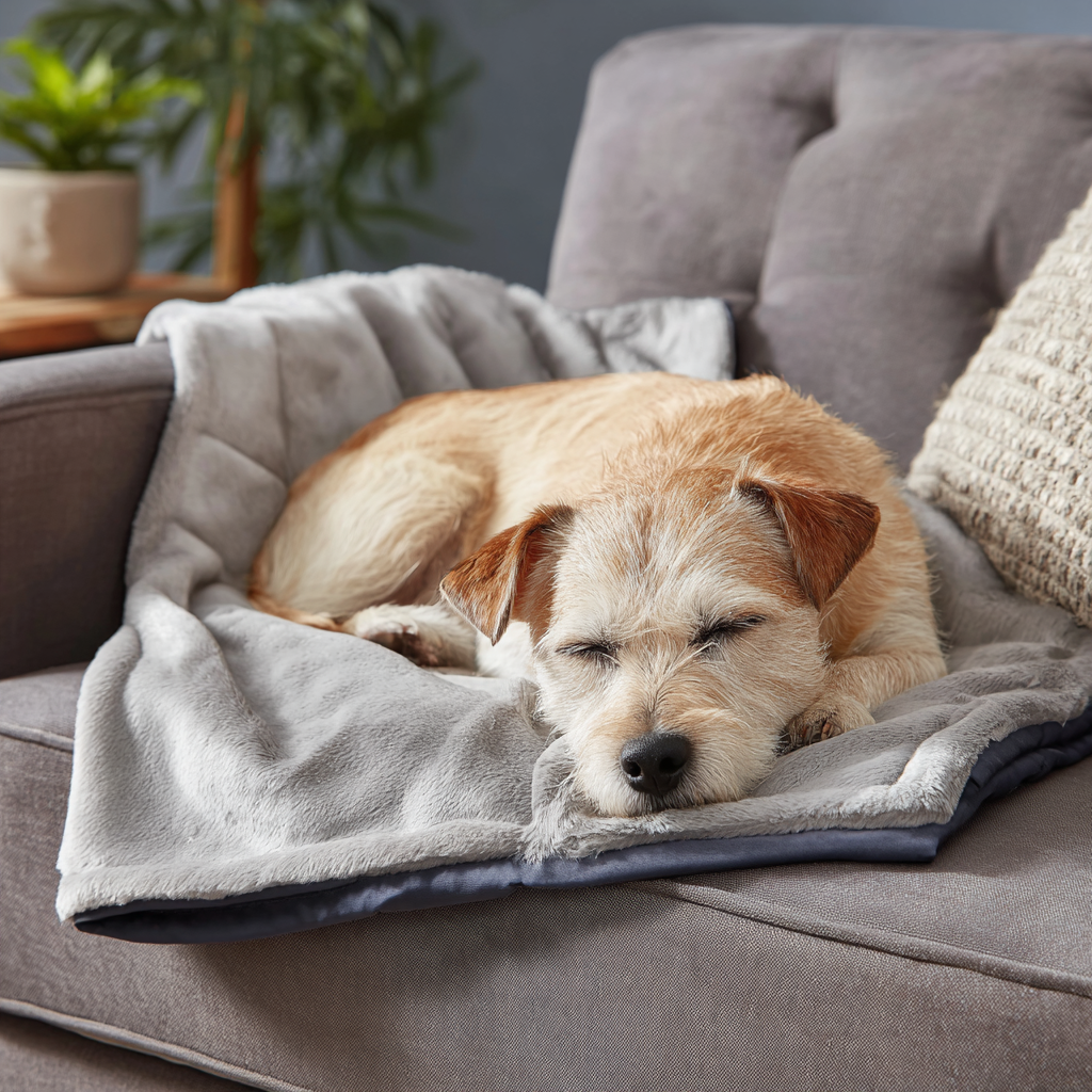 Waterproof pet blanket that keeps furniture and beds safe