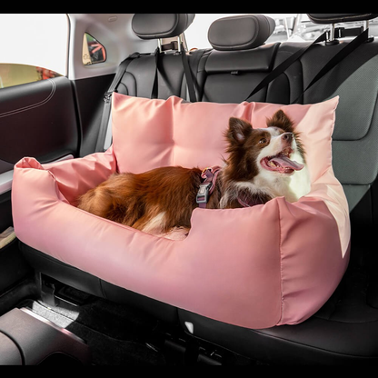 Dog Car Seat Bed Waterproof Travel Cushion for Large Pets