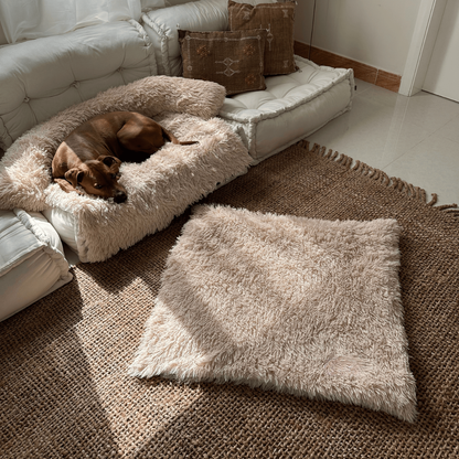Pet Blanket Soft Plush Faux Fur Washable Throw for Dogs and Cats
