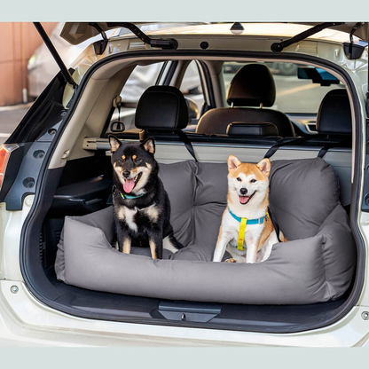 Dog Car Seat Bed Waterproof Travel Cushion for Large Pets