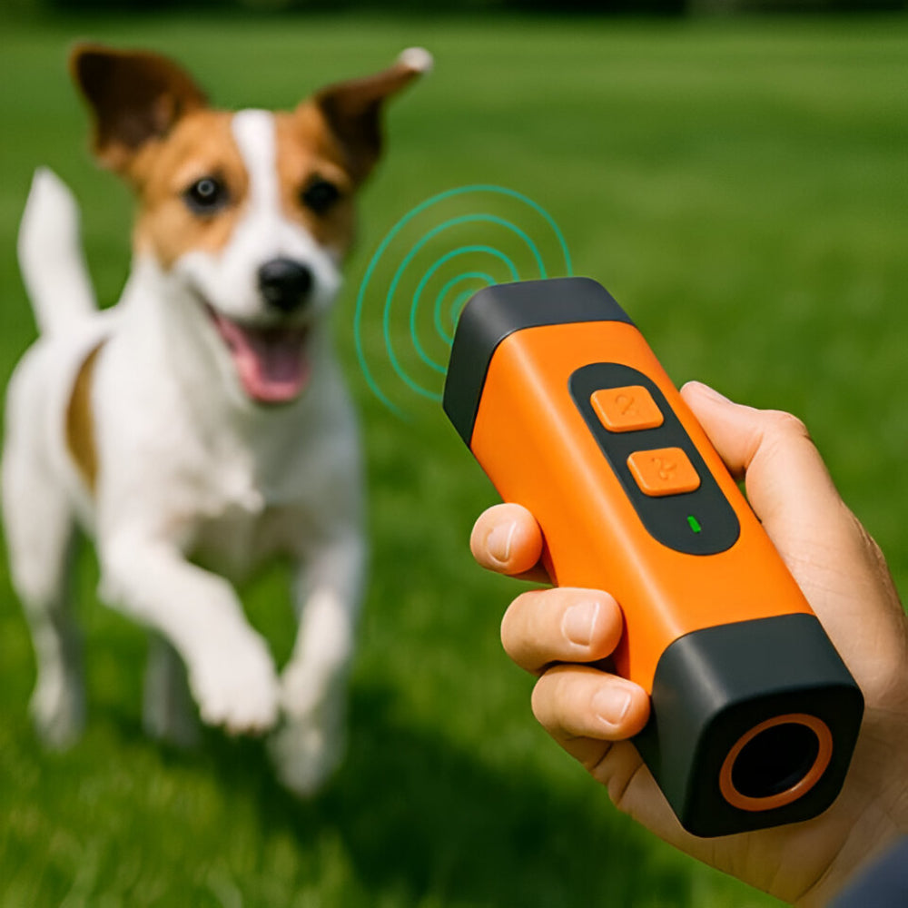 Dog Bark Control Device with Ultrasonic Sound and LED Light