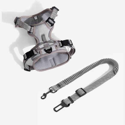 Dog Car Seat Belt Adjustable Reflective Safety Harness Strap