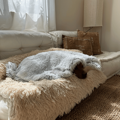 Pet Blanket Soft Plush Faux Fur Washable Throw for Dogs and Cats