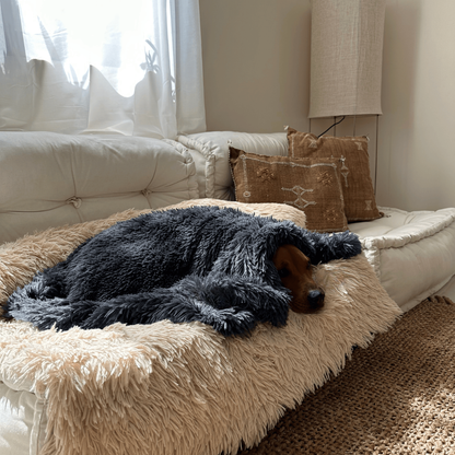 Pet Blanket Soft Plush Faux Fur Washable Throw for Dogs and Cats