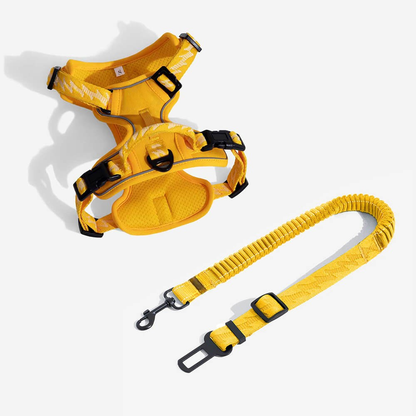 Dog Car Seat Belt Adjustable Reflective Safety Harness Strap