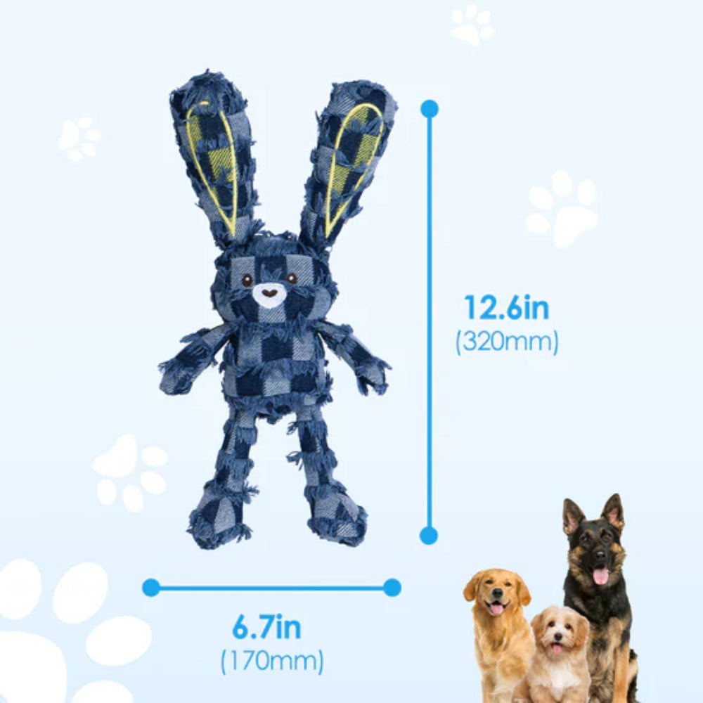 Dog Toy Durable Rubber Chew Toy for Heavy Chewers with Squeaker