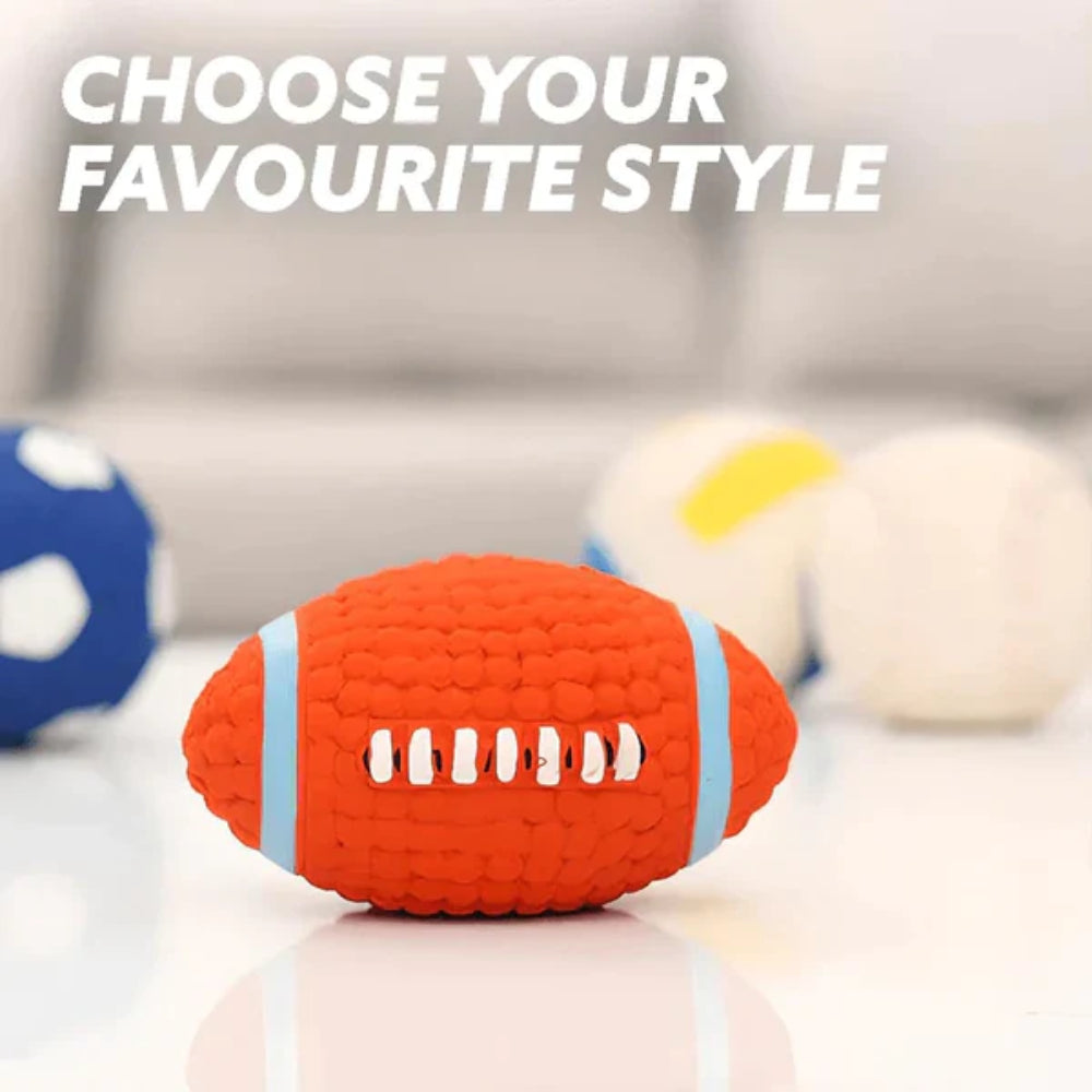 Dog Toy Durable Latex Chew Ball for Aggressive Chewers