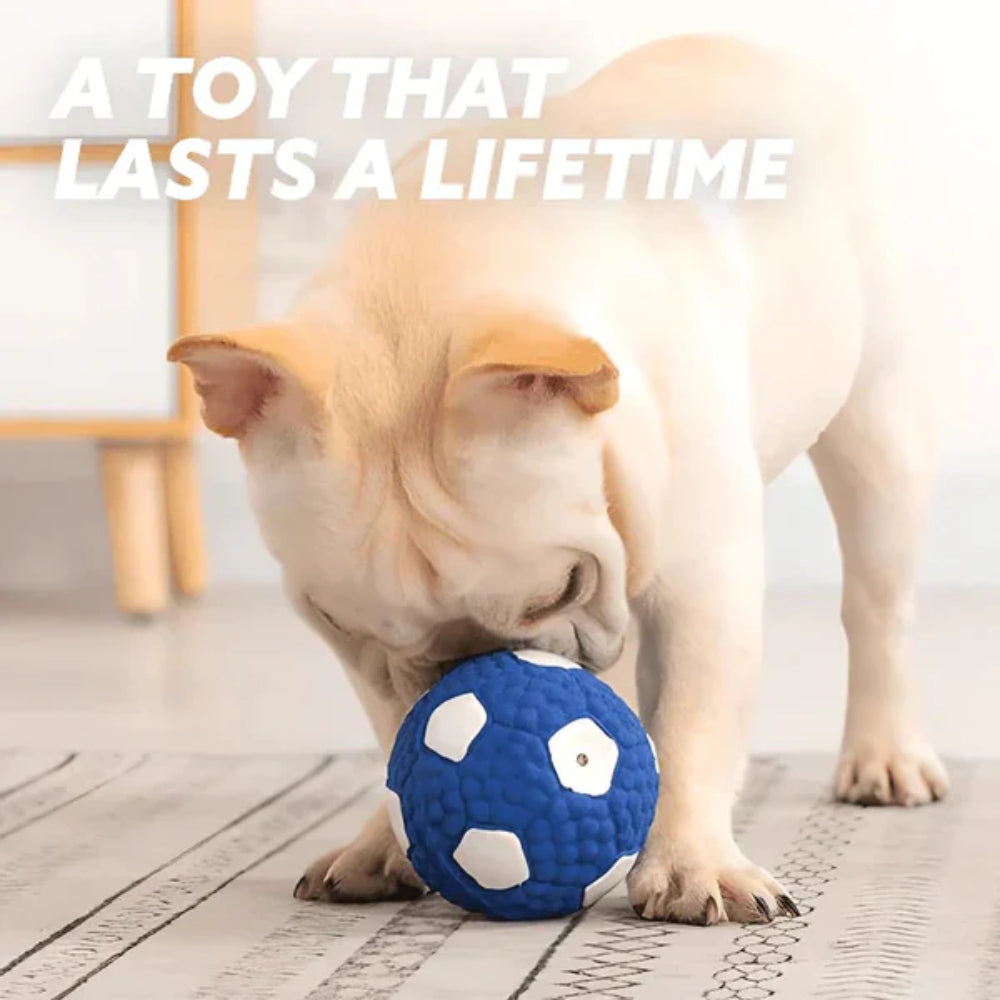 Dog Toy Durable Latex Chew Ball for Aggressive Chewers