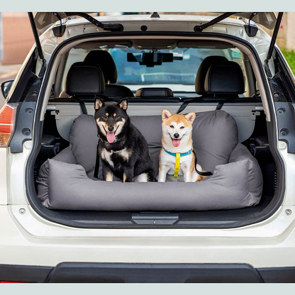 Dog Car Seat Bed Waterproof Travel Cushion for Large Pets