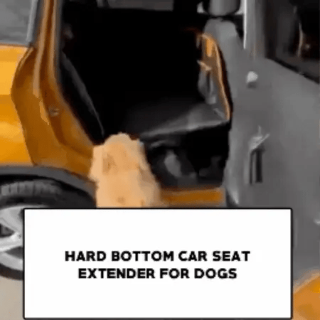 Back Seat Dog Extender with Memory Foam and Waterproof Protection 7