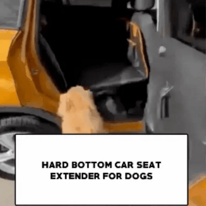 Back Seat Dog Extender with Memory Foam and Waterproof Protection 7