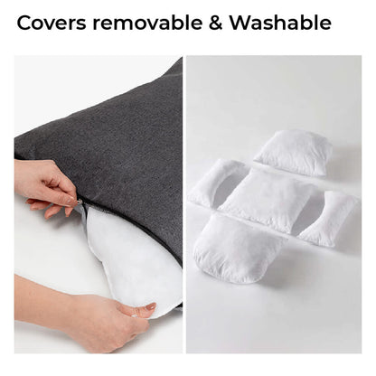 Best Dog Car Seat Bed with Safety Leash and Removable Cover 6