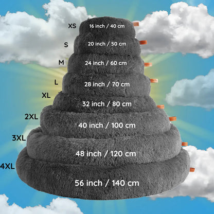 Calming Cat Bed for Anxiety Relief, Soft Plush Fabric, Multiple Sizes 8