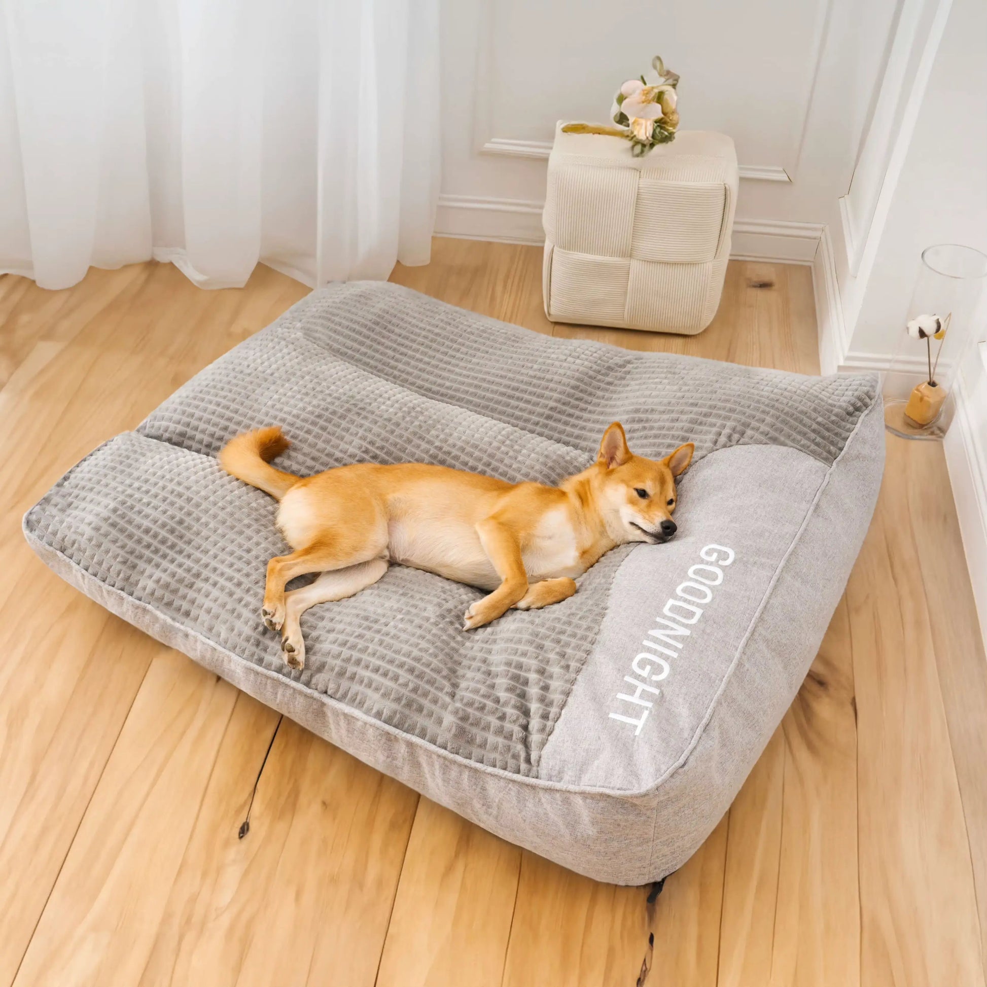 Calming Dog Bed Cushion for Stress Relief and Comfort 1