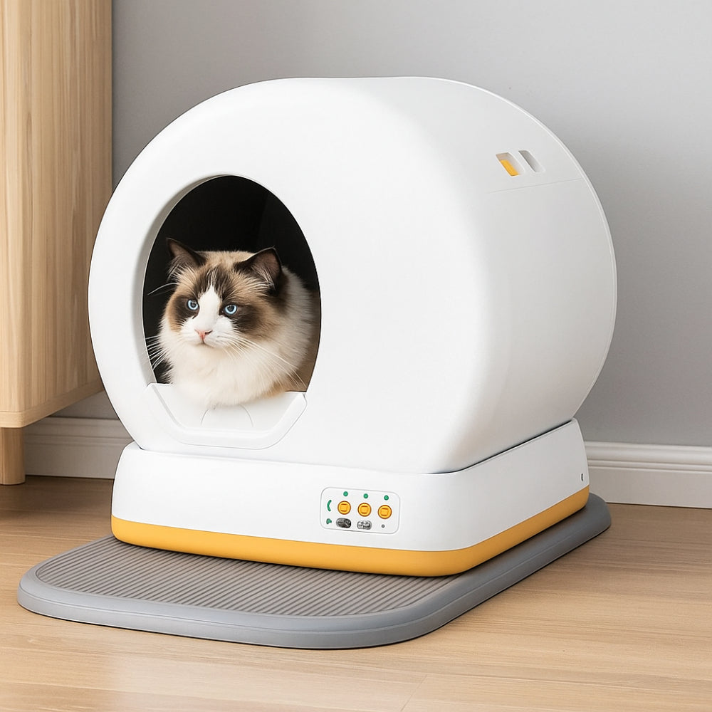 Cat Litter Box Self Cleaning Smart Automatic Odor Control System