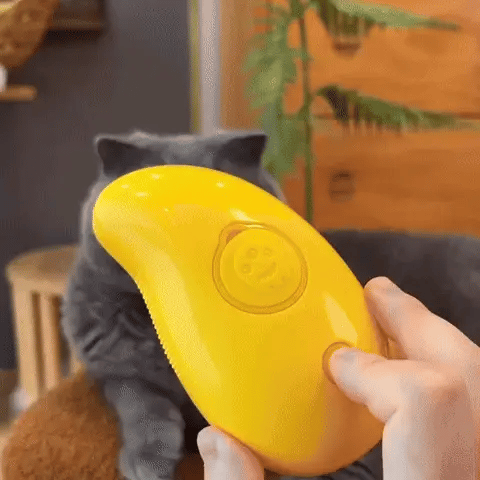 Cat Grooming Brush for Shedding with Soothing Silicone Bristles 3