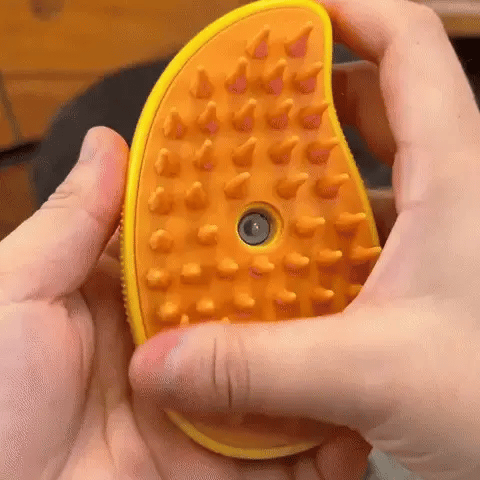 Cat Grooming Brush for Shedding with Soothing Silicone Bristles 4