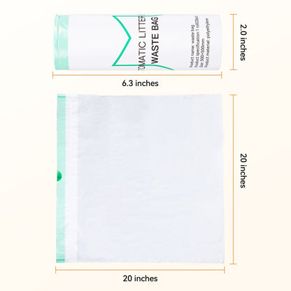 Cat Litter Box Liners - Durable Tear-Resistant Litter Tray Liners 5