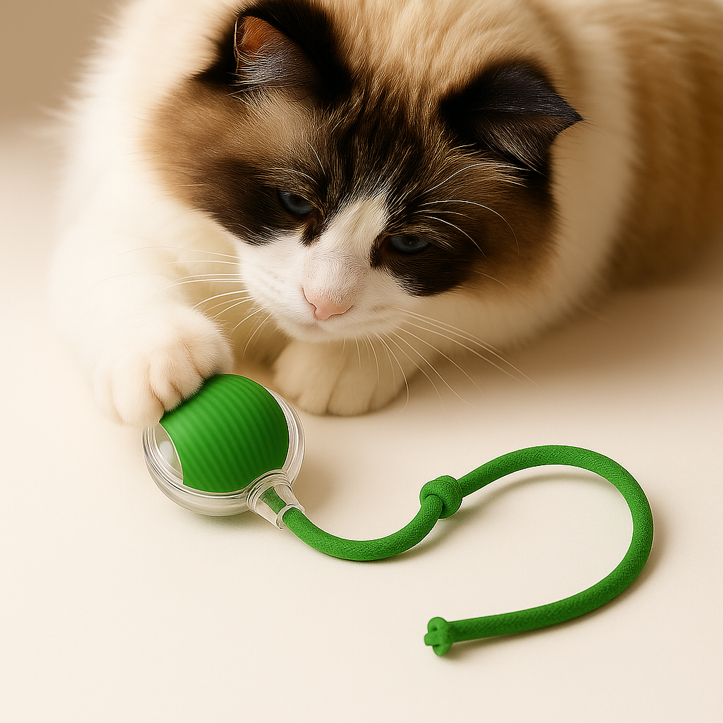 Cat Toy Interactive Automatic USB Rechargeable Toy for Indoor Play