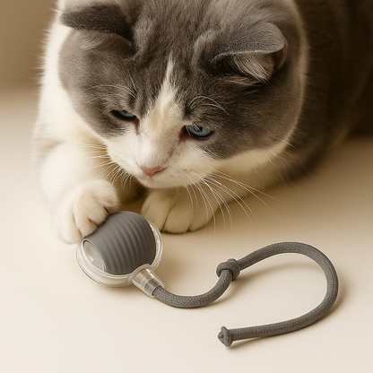 Cat Toy Interactive Automatic USB Rechargeable Toy for Indoor Play