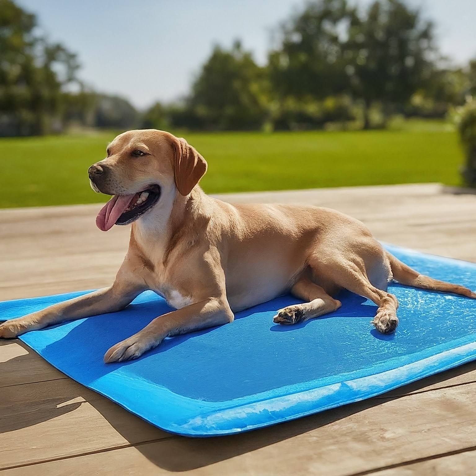 Cooling Dog Mat with Advanced Gel Technology for Instant Heat Relief 0