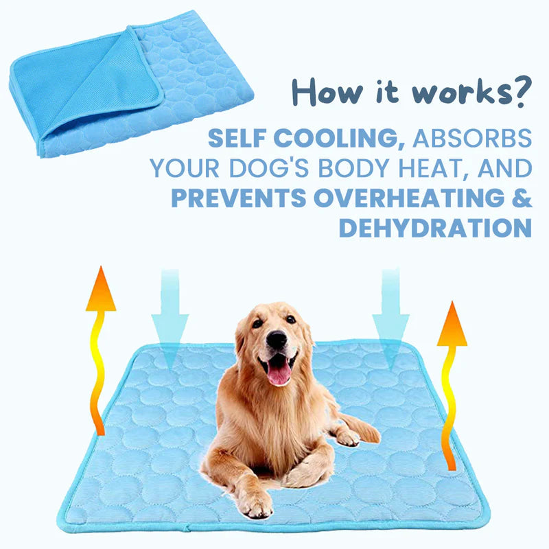 Cooling Dog Mat with Advanced Gel Technology for Instant Heat Relief 3