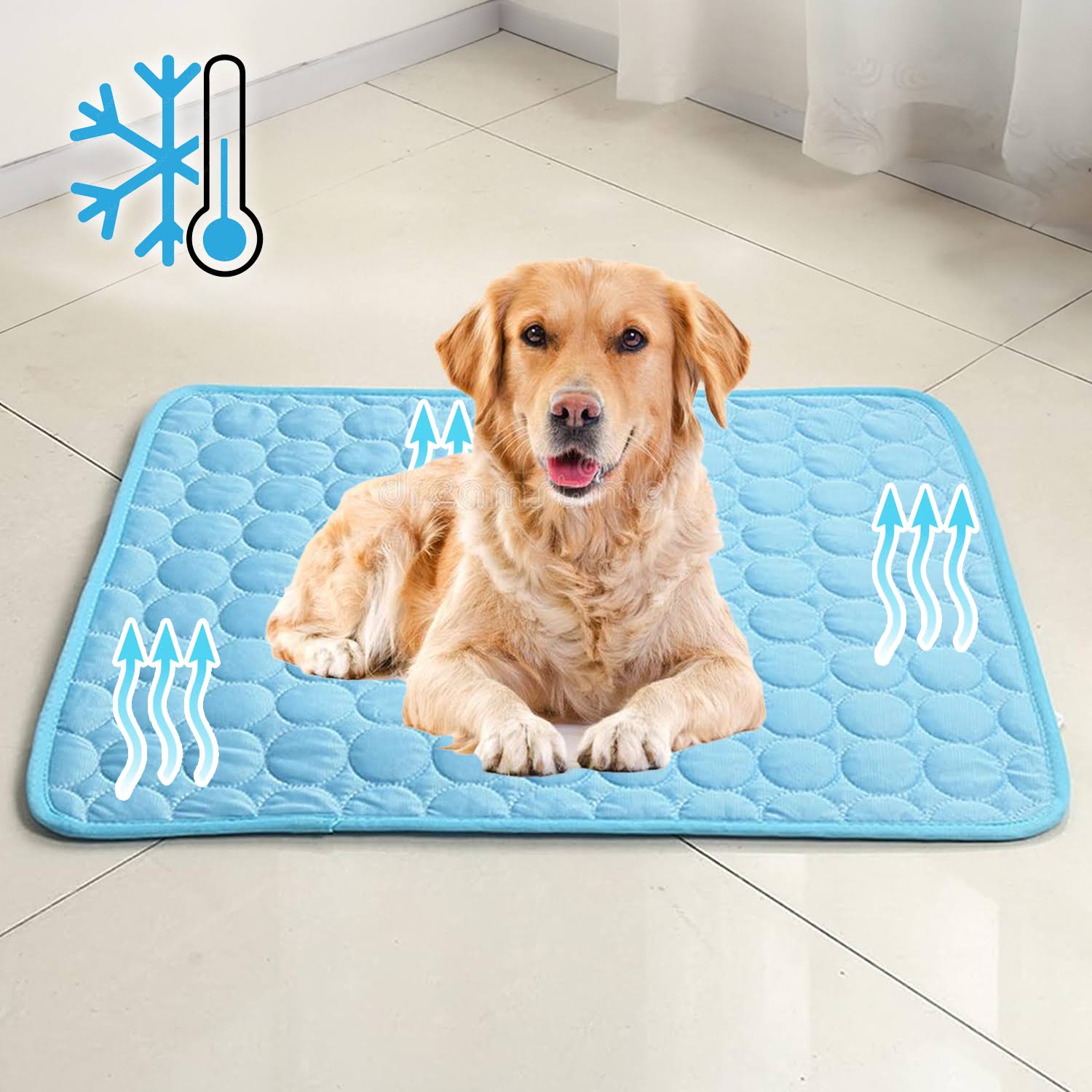 Cooling Dog Mat with Advanced Gel Technology for Instant Heat Relief 8