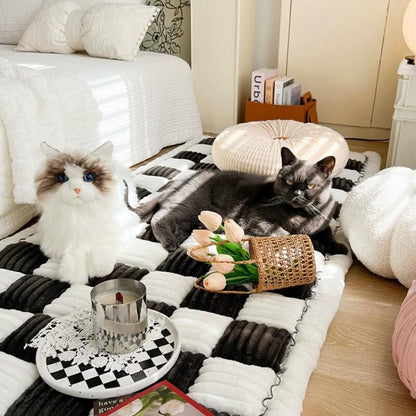 Couch Covers for Dogs - Garden Chic Cotton Sofa Protector Cover 12