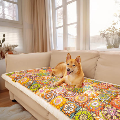 Couch Covers for Dogs - Garden Chic Cotton Sofa Protector Cover 9