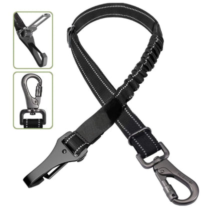 Dog Car Seat Belt Harness Adjustable Nylon Safety Leash for Travel