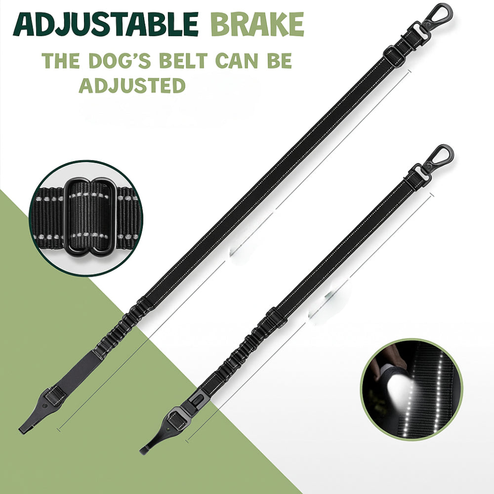 Dog Car Seat Belt Harness Adjustable Nylon Safety Leash for Travel