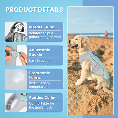 Dog Cooling Vest for Heat Protection and Outdoor Comfort