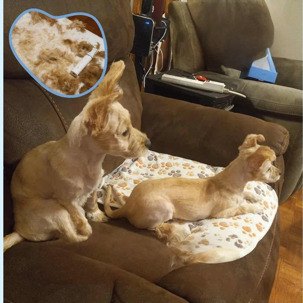 Dog Nail Clippers 4-in-1 Quiet Grooming Kit for Hair Paws and Nails