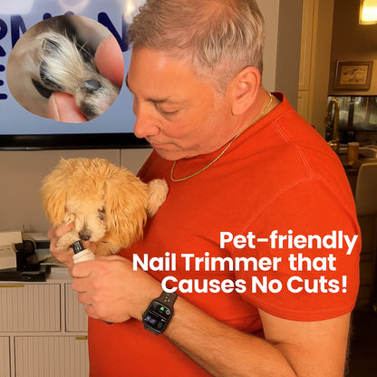 Dog Nail Grinder Electric Pet Care Tool for Quiet and Safe Grooming