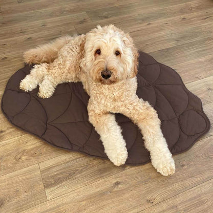 Dog Blanket Leaf-Shaped Cozy Pet Blanket for Couch and Bed 4