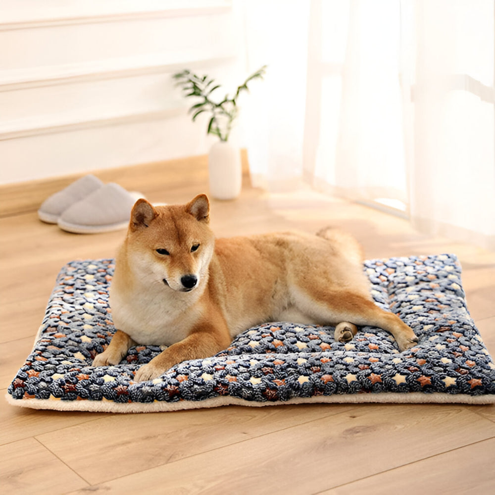 Pet Blanket Soft Plush Fleece Throw for Cozy Sleep and Furniture Care