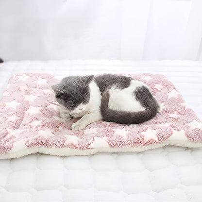 Pet Blanket Soft Plush Fleece Throw for Cozy Sleep and Furniture Care