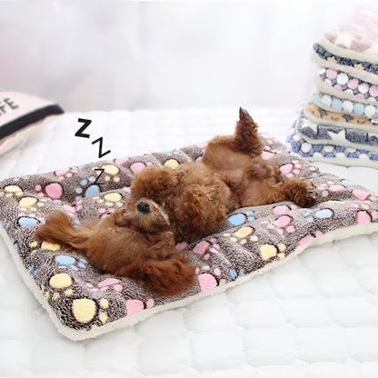 Pet Blanket Soft Plush Fleece Throw for Cozy Sleep and Furniture Care