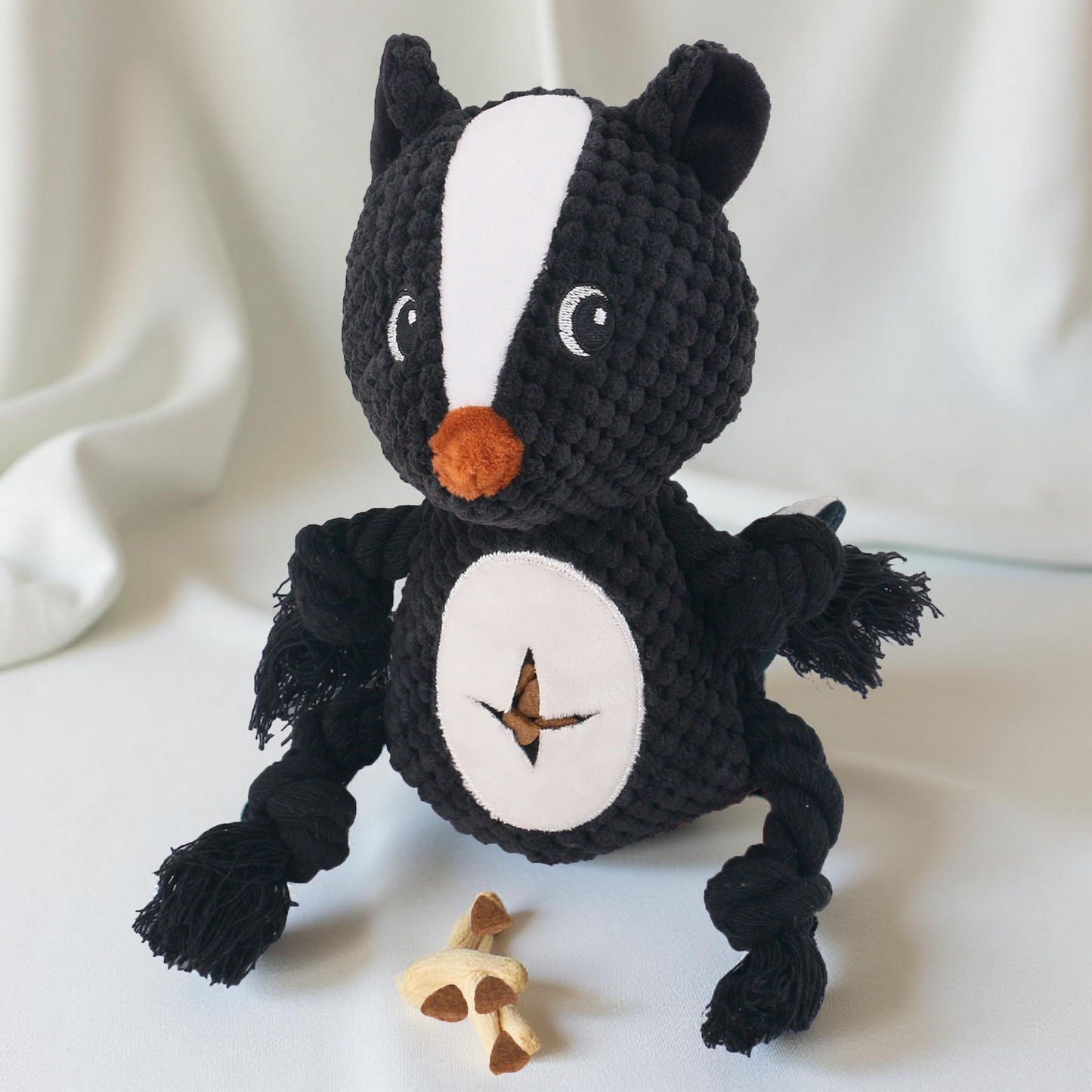 Dog Toy Plush Squeaky Animal Chew Toy for Small and Medium Dogs