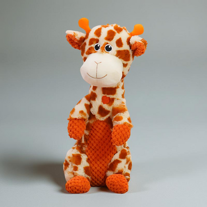 Dog Toy Plush Squeaky Animal Chew Toy for Small and Medium Dogs