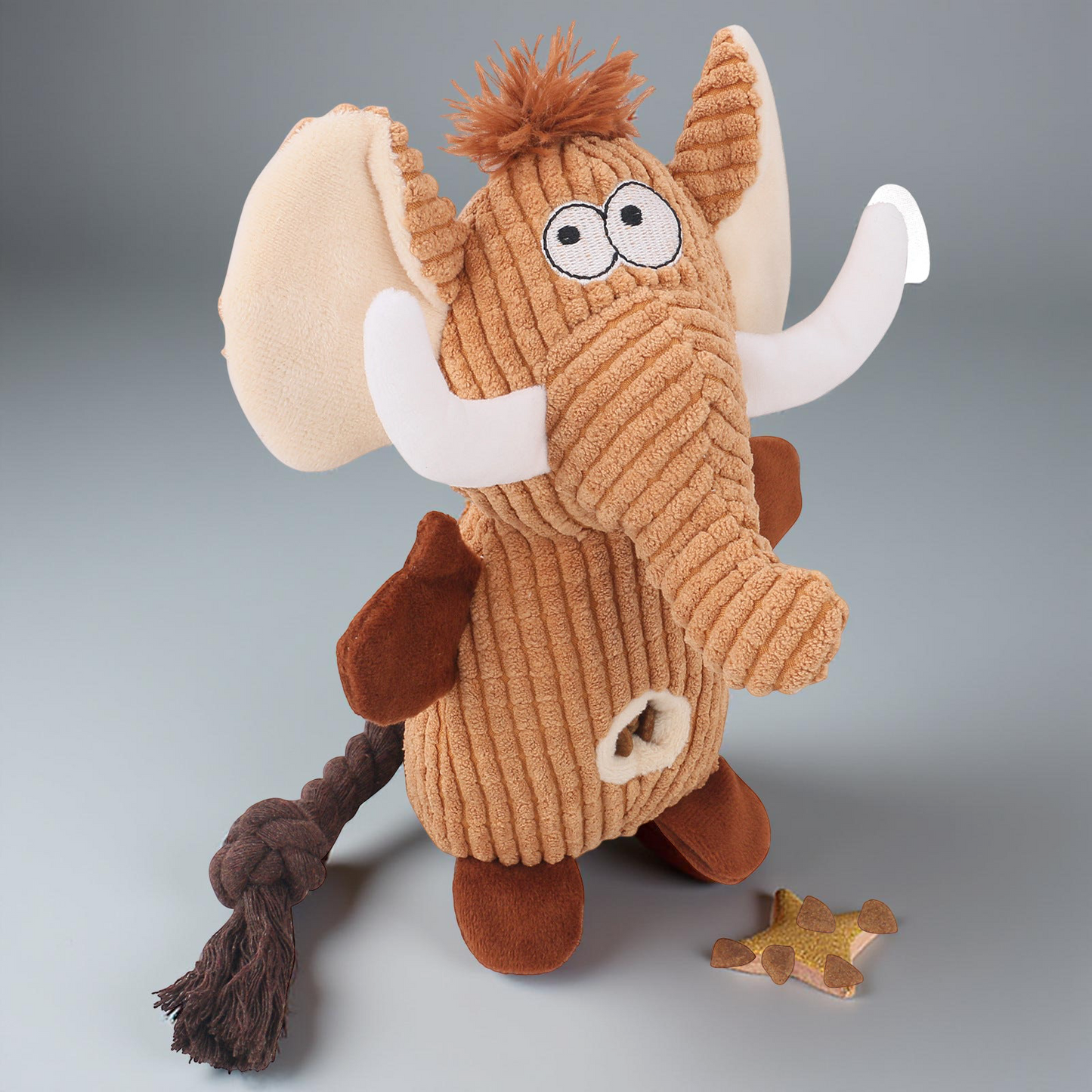 Dog Toy Plush Squeaky Animal Chew Toy for Small and Medium Dogs