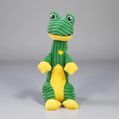 Dog Toy Plush Squeaky Animal Chew Toy for Small and Medium Dogs