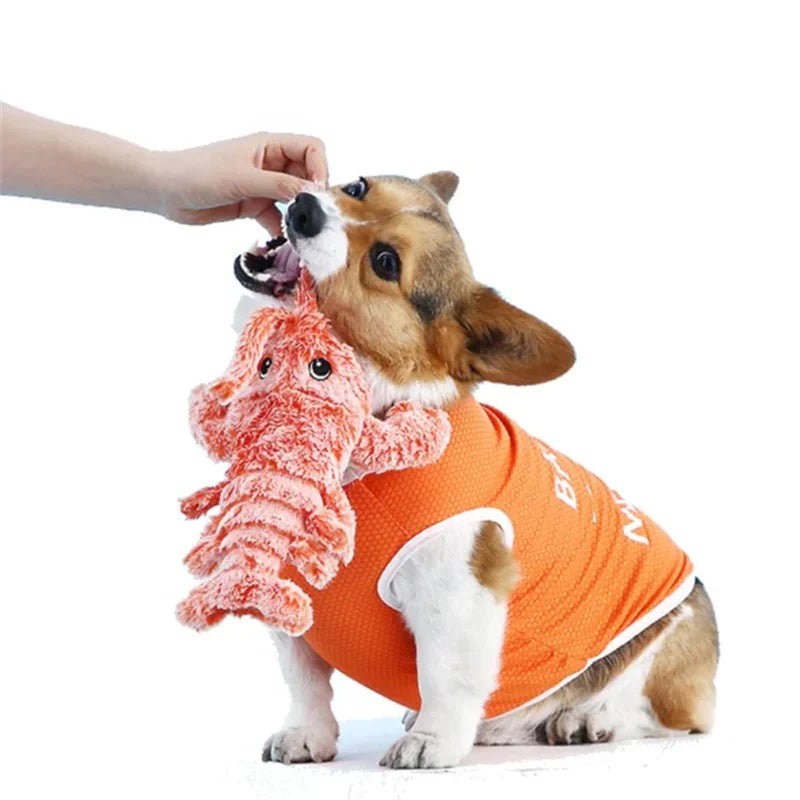 Durable Interactive Dog Toy for Aggressive Chewers - Lobster Design 4