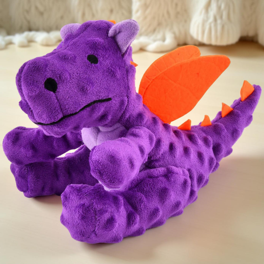 Dog Toy Durable Plush for Aggressive Chewers with Squeaker