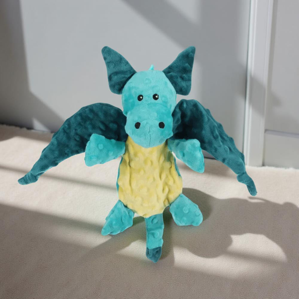 Dog Toy Durable Plush for Aggressive Chewers with Squeaker