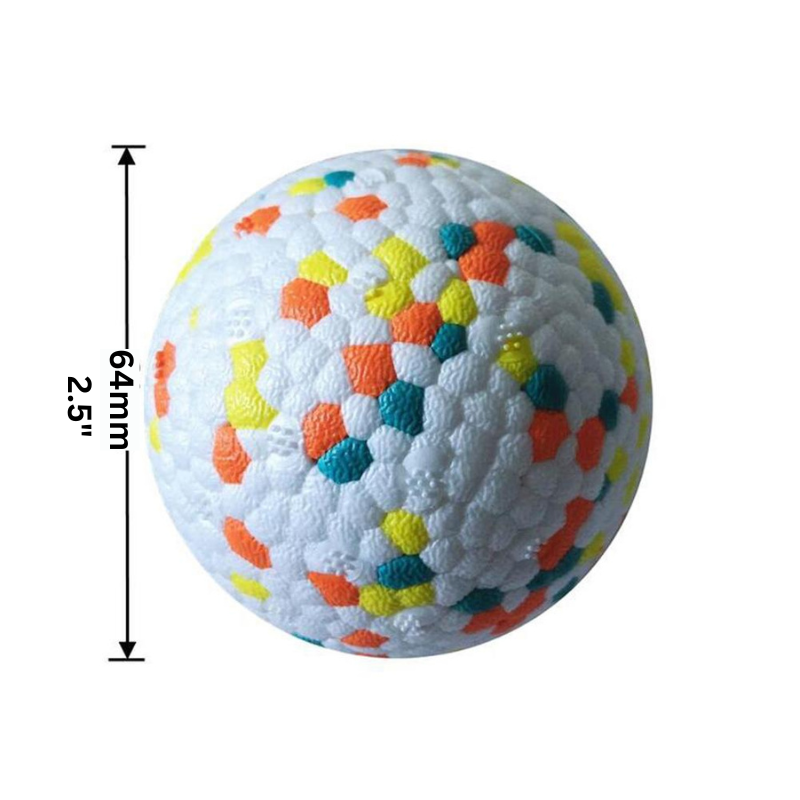 Indestructible Dog Toy Ball for Aggressive Chewers - Durable Chew Toy 0