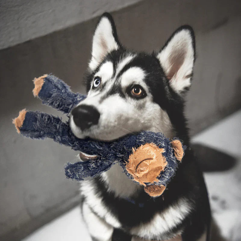 Indestructible Dog Toy for Aggressive Chewers - Durable Interactive Design 1